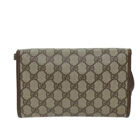 GUCCI GG Supreme Shoulder Bag Pvc Leather Beige 004 89 004 89 - Picture 3 of 16